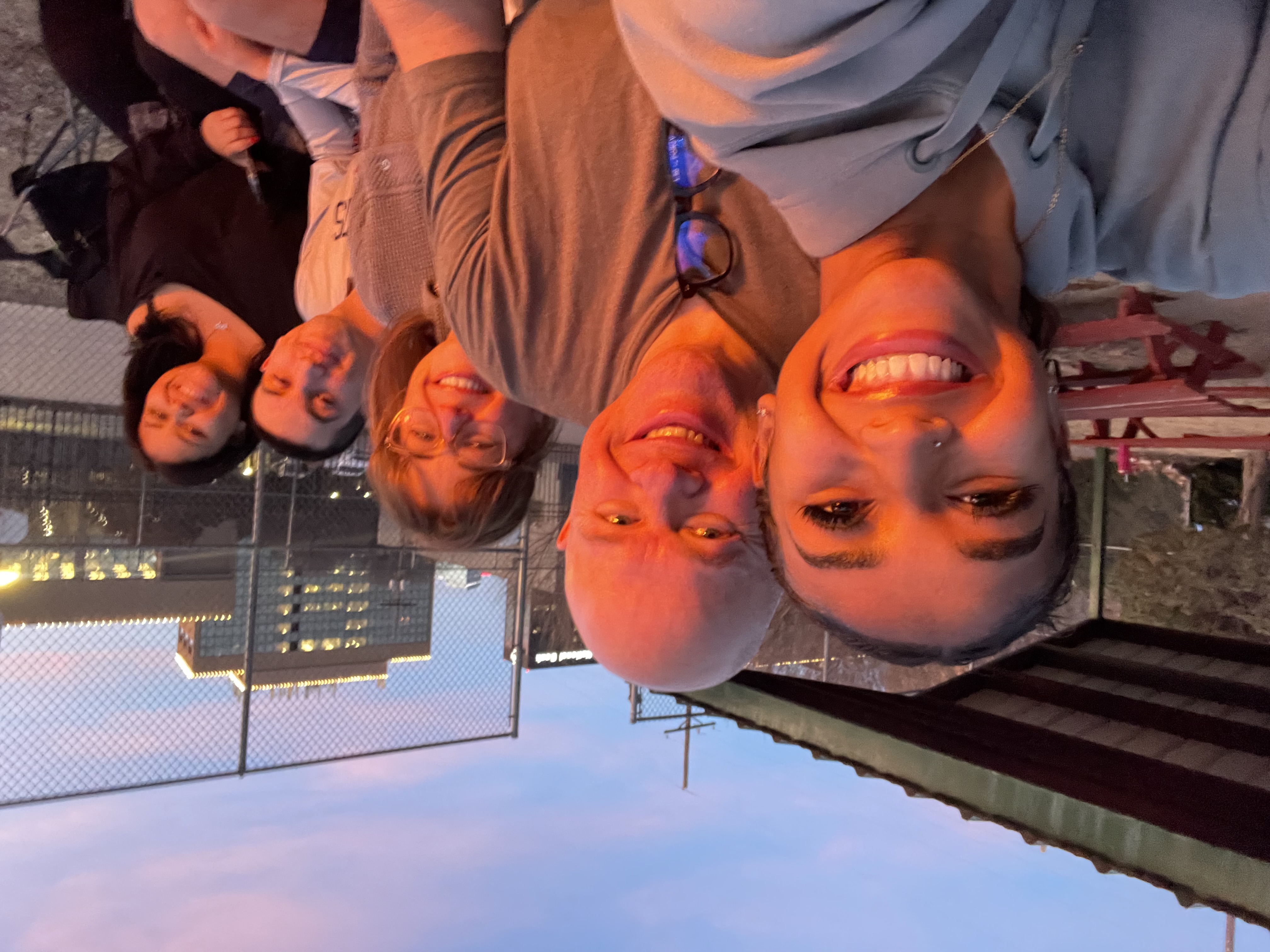 A good time with family on a wednesday night!