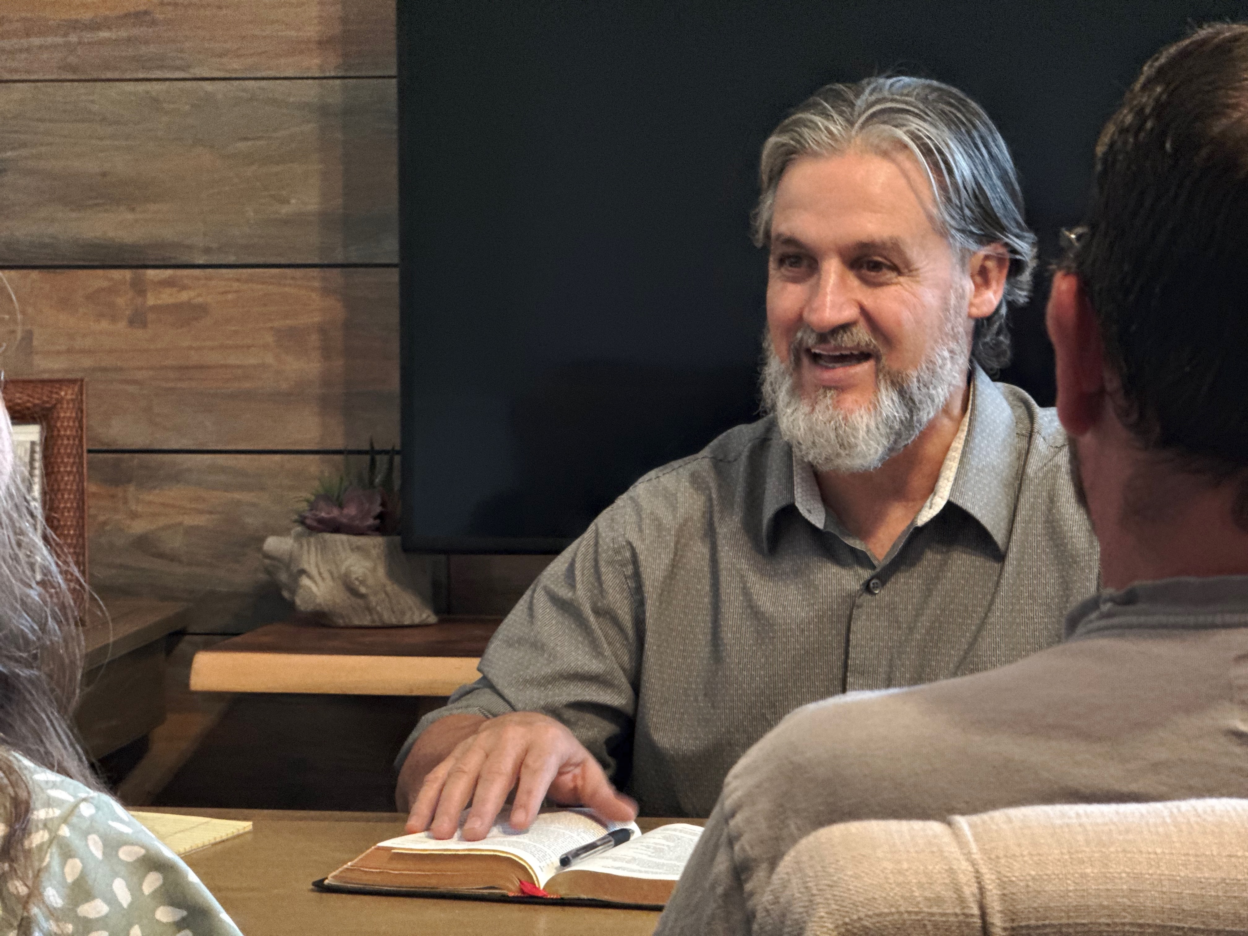 Everyone needs to speak to a counselor from time to time.  Thank you, Pastor Val, for your time and encouragement.