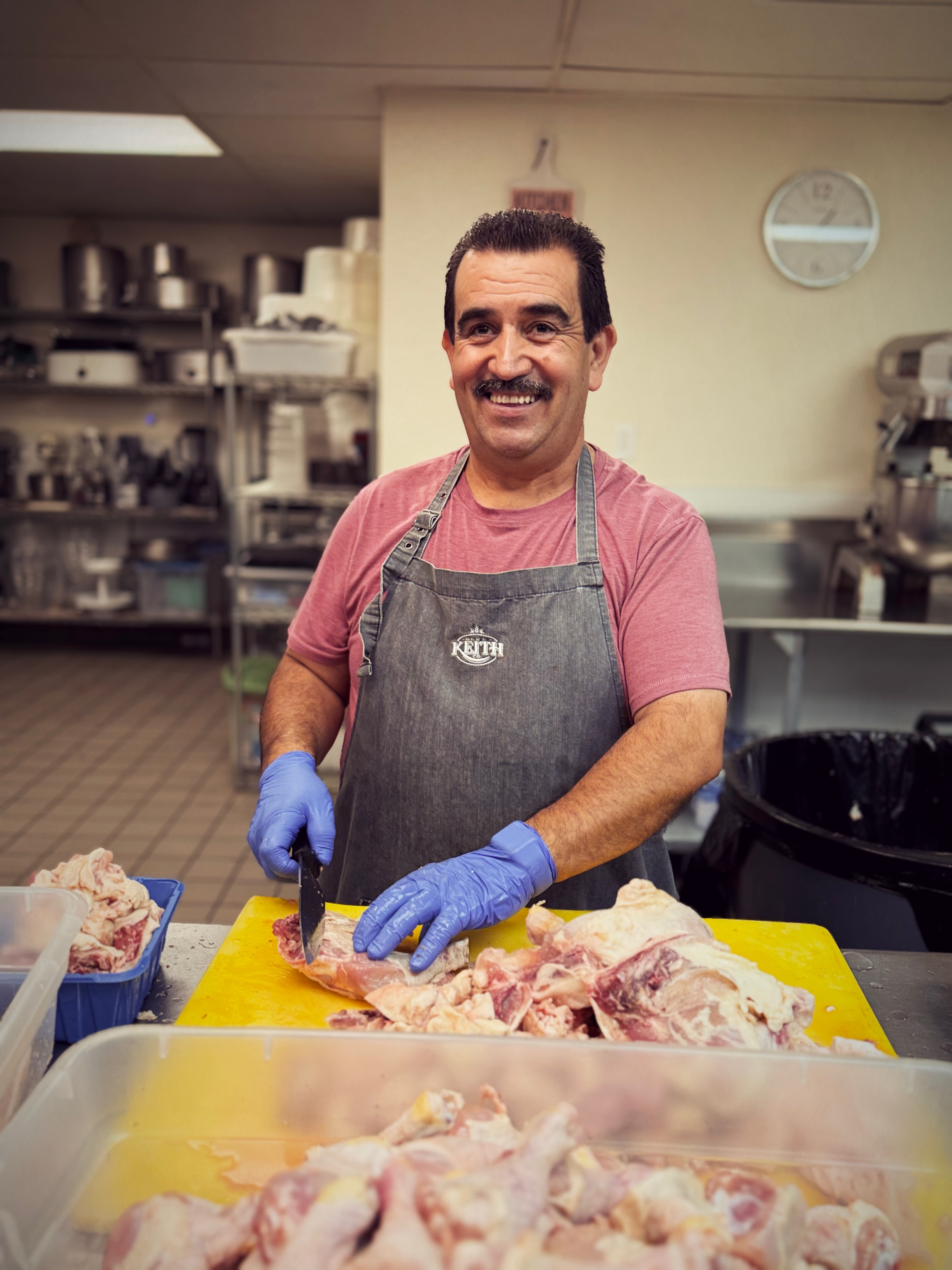 Love this guy.  That's a lot of chicken!